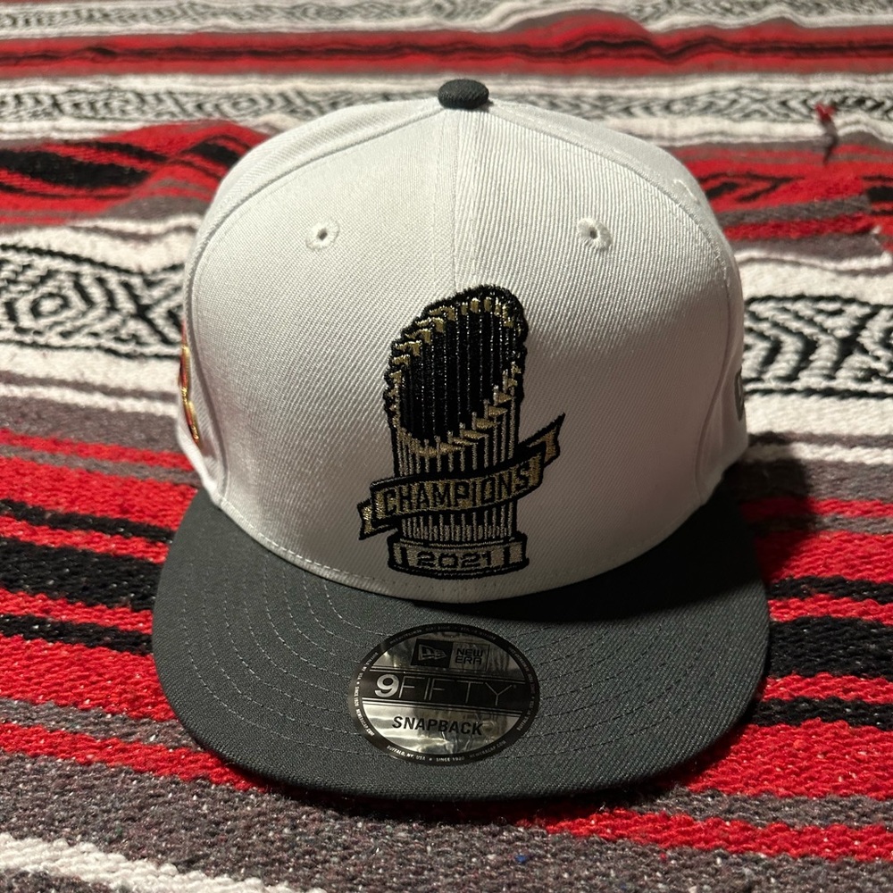 New Era 9Fifty Atlanta Braves World Series Parade snapback hat NWT